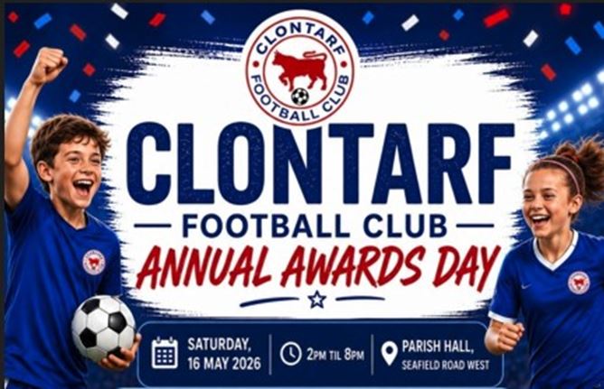 Clontarf FC Awards Day May 2026